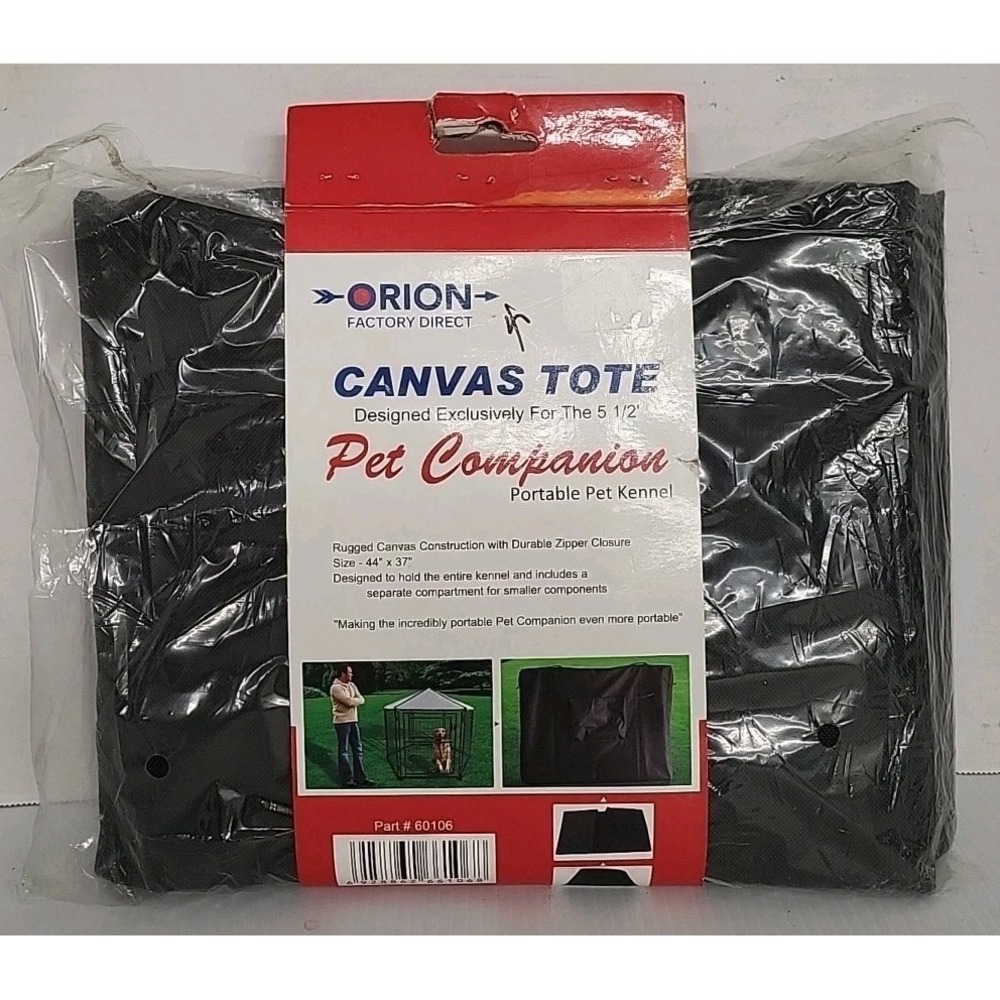 Orion  Portable Pet Kennel‎ Canvas Tote  for 44" X 37" Kennel